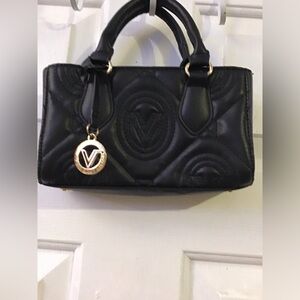 Black Quilted Handbag